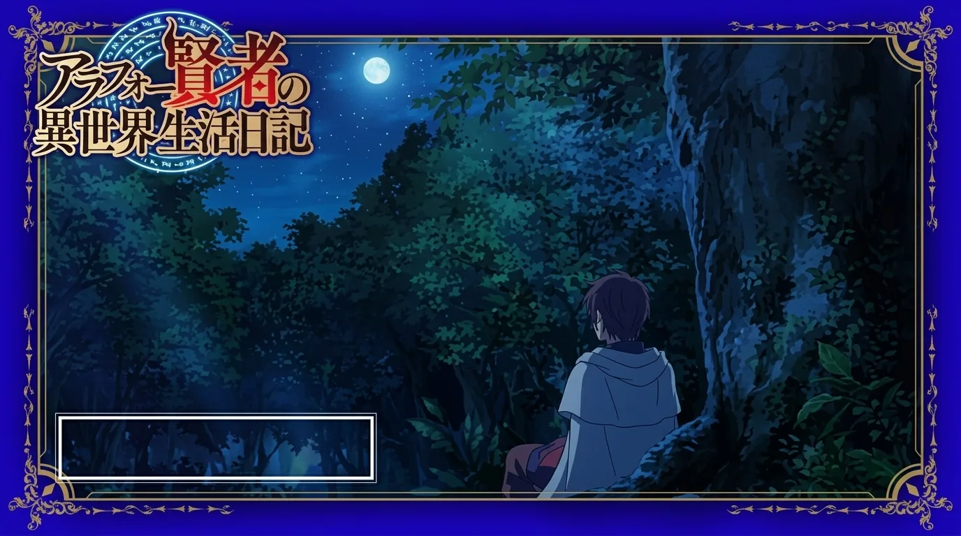 Ilustración conceptual referencial de Tomokazu Sugita dará voz al sabio Zelos Merlin en el nuevo anime isekai de Kadokawa